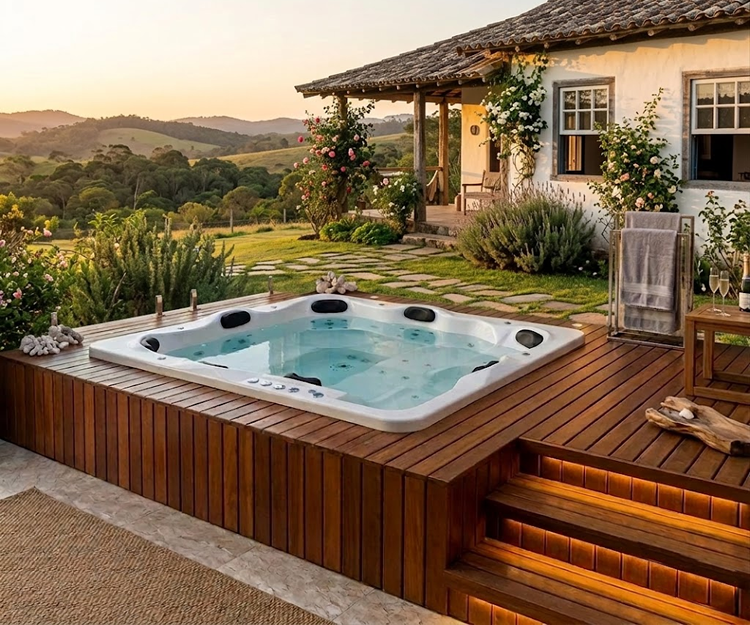 Spa Plenitude em residência de sítio